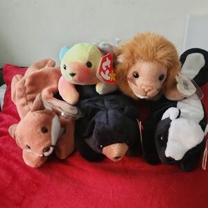 Ty Brown and Black Small Pets Plush Toys